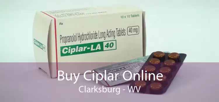 Buy Ciplar Online Clarksburg - WV